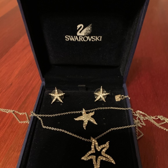 SWAROVSKI star fish set - Picture 1 of 2